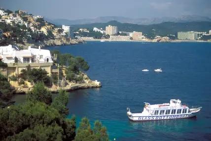 Ein Glasbodenschiff zeigt dir die traumhafte Unterwasserwelt der Küste von Mallorca. Verschiedene Anbieter bieten unterschiedliche lange Touren mit diversen Zielen an.