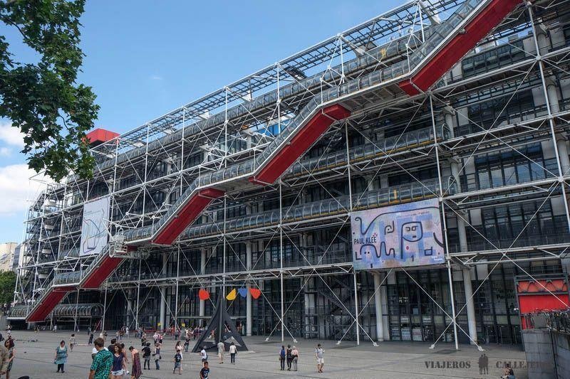 Centro Pompidou, uno de los mejores museos de París